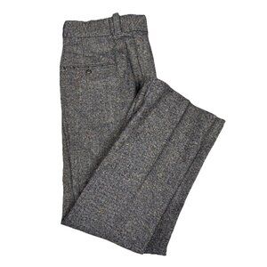 Vintage Donegal Tweed Wool Pants Men’s 36X30  Speckled Grey